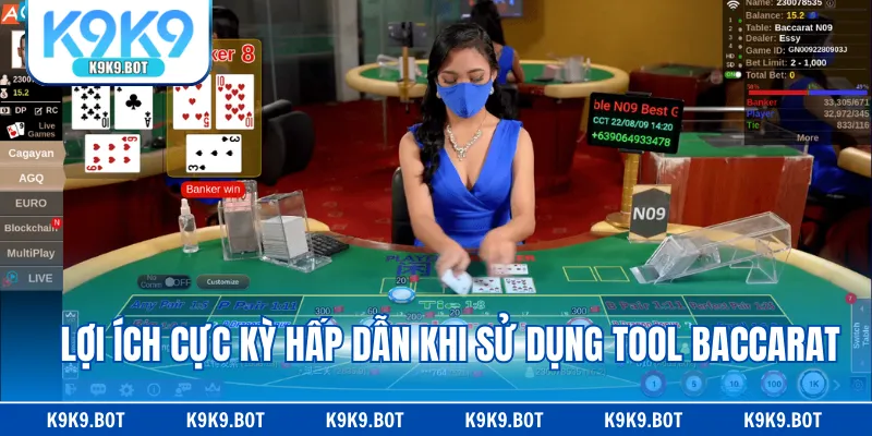 Lợi ích cực kỳ hấp dẫn khi sử dụng tool Baccarat Lợi ích cực kỳ hấp dẫn khi sử dụng tool Baccarat